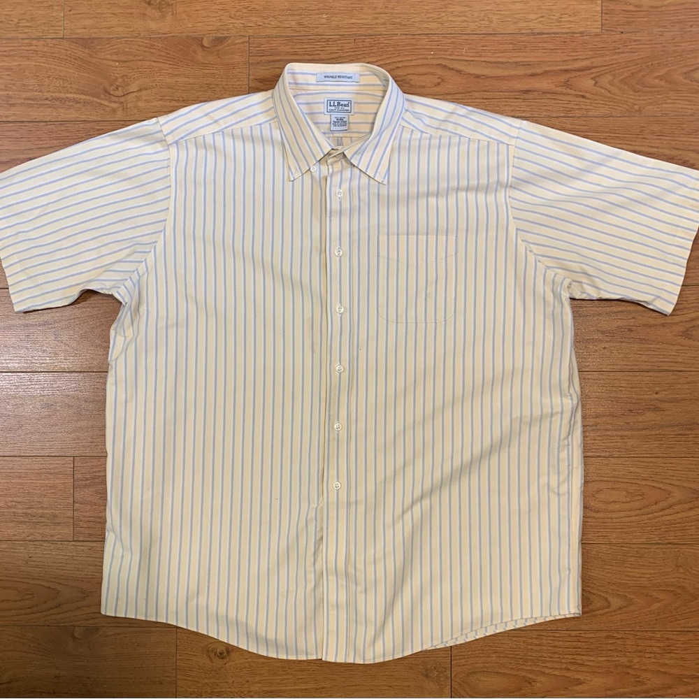L.L. Bean Wrinkle-Free short sleeve shirt